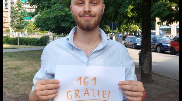 Român de 22 de ani, ales consilier local într-o localitate de lângă Milano. Andrei: "Italia mi-a oferit foarte mult"