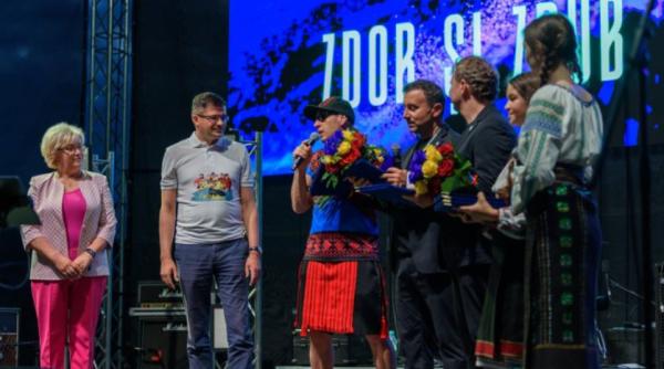 Roman Iagupov, solistul Zdob și Zdub, și fratii Advahov, cetățeni de onoare ai județului Iași