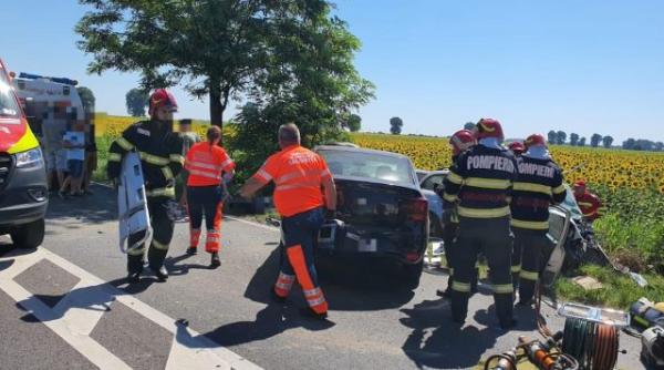 A fost activat Planul Roșu! Trei moți și șase răniți în urma unui accident produs în Ialomița. UPDATE