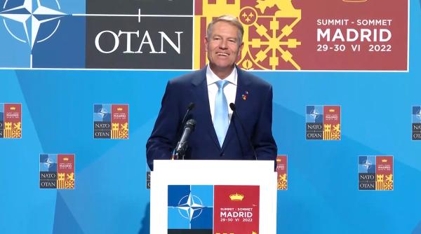 Iohannis, anunț despre deciziile la nivel NATO: "Grupul de luptă poate fi crescut la nivel de brigadă, dacă situaţia o va impune"