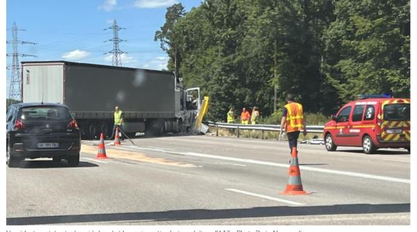 Franța. Șofer român de TIR, mort pe o autostradă: „Centura era prinsă la spate"