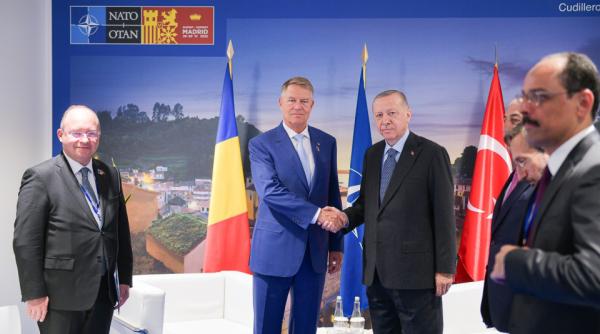 Klaus Iohannis, întâlnire cu Erdogan, care a mulțumit României