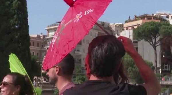 Europa se topește! Cea mai rea caniculă este în Balcani și Italia: Sunt cu 20 de grade peste normalul perioadei