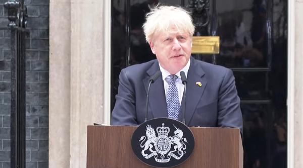 OFICIAL! Boris Johnson a anunţat că demisionează din funcția de prim-ministru și de lider al Partidului Conservator