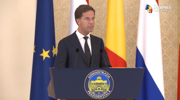 Mark Rutte promite Ucrainei arme de sute de milioane de euro 