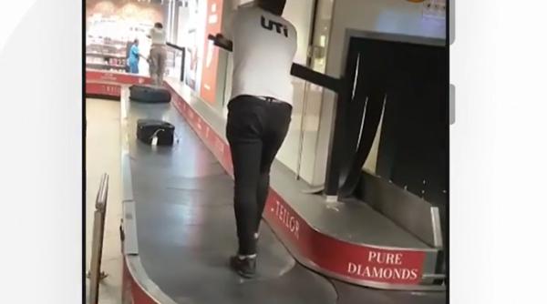 O defecţiune care a blocat temporar banda de bagaje, rezolvată româneşte, pe Otopeni