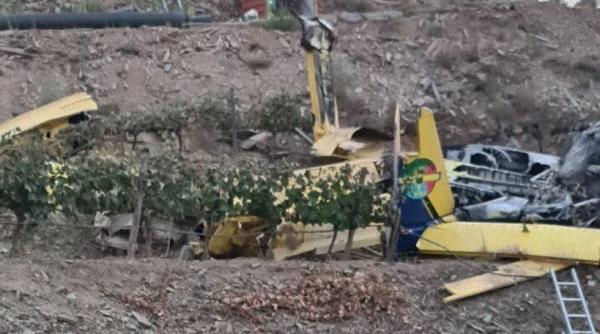 Un pilot a murit în timp ce lupta cu incendiile de pădure, în Portugalia. Avionul cu apă s-a prăbușit 