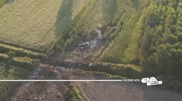 Avionul prăbușit în Grecia transporta muniție din Serbia cu destinația Bangladesh. 8 oameni au murit - VIDEO