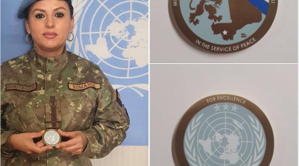 Româncă decorată în Mali, după ce a salvat 4 vieți în timpul unui atac terorist. "Colegii nu mă mai strigă "major Dumitrașcu", ci "our hero"
