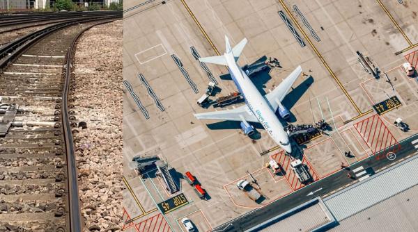 Anglia se topește! Zboruri suspendate pe Aeroportul Luton, trenurile au mari întârzieri; la o bază militară s-a topit pista