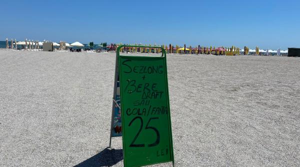 Disperare printre patronii din Mamaia. Au apărut ofertele de criză: Șezlong la 25 lei și o băutură din partea casei 