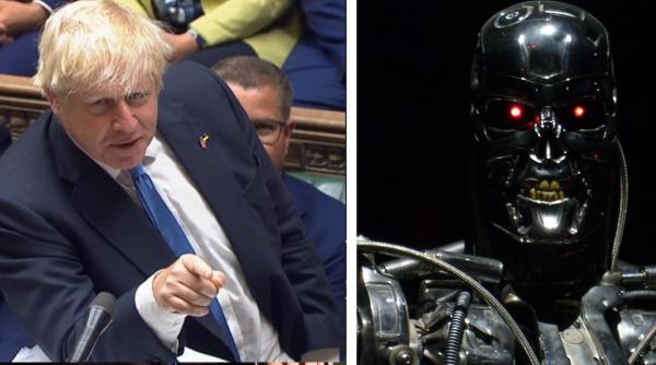 'Hasta la vista, baby': Boris Johnson și-a luat la revedere de la deputaţii britanici cu replica din 'Terminator'. 'Misiune în mare parte îndeplinită'