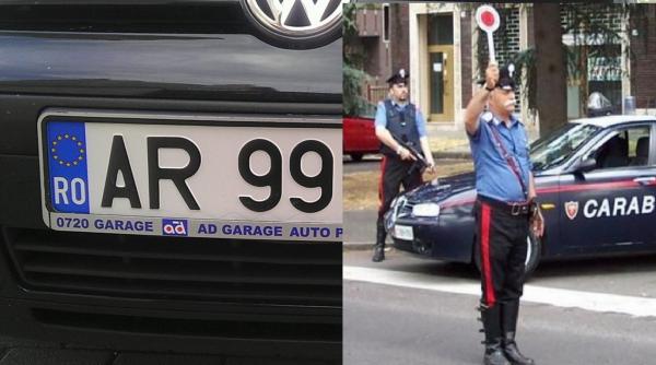 Mașină cu numere românești în Italia? Reglementări noi și amenzi de peste 3.500 de euro pentru cine nu se conformează