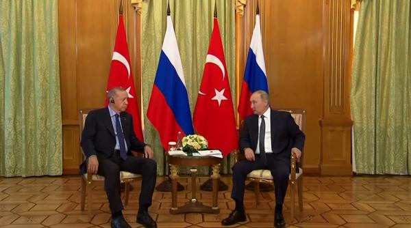 Erdogan anunță acord cu Putin: "Dacă Dumnezeu permite.."