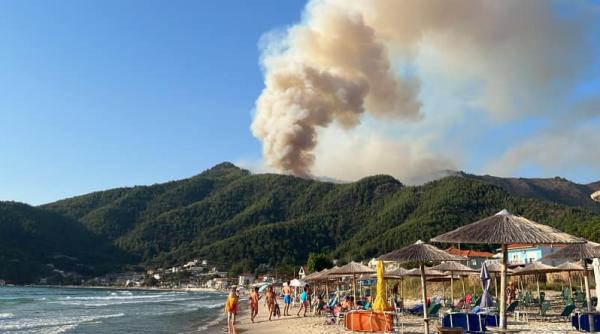 „Mă doare sufletul”. Mărturiile românilor de pe insula Thassos. În paradisul grecesc, focul a scăpat de sub control
