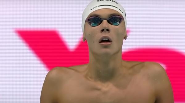 David Popovici, încă o medalie de aur la Roma: Campion în proba de 200 m liber