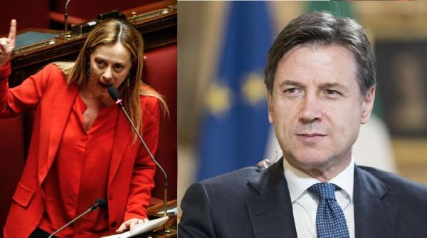 Italia. Giorgia Meloni vrea să elimine Venitul din Cetățenie, în timp ce Giuseppe Conte cere reducerea programului de lucru și păstrarea aceluiași salariu