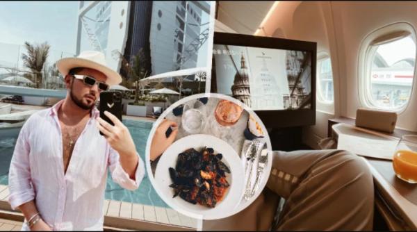 „Urăsc mirosul de mâncare din casă“. Un român din Anglia dă 10.000 de lire lunar pe hrană: Caviar sau hamburger cu foiță de aur, printre preferate