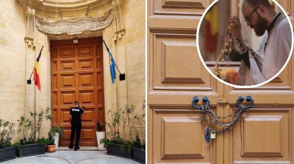Șoc pentru românii din Malta, care urmau să participe la liturghia de duminică: Biserica românească a fost vandalizată din nou