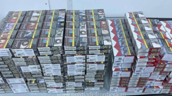 Peste un milion de ţigarete de contrabandă confiscate de poliţiştii români