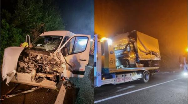 Șofer român, implicat cu duba într-un carambol, în Franța: Patru mașini, mai multe victime