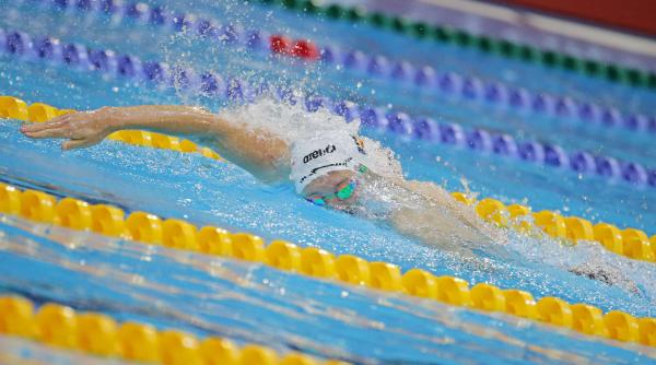 David Popovici şi Patrick Sebastian Dinu, calificaţi în finala probei de 100 m liber, la CM de juniori de la Lima