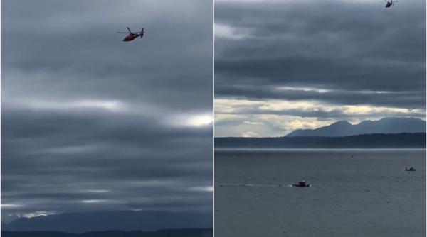 Un avion s-a prăbușit în apă. Pasagerii sunt căutați de autorități 