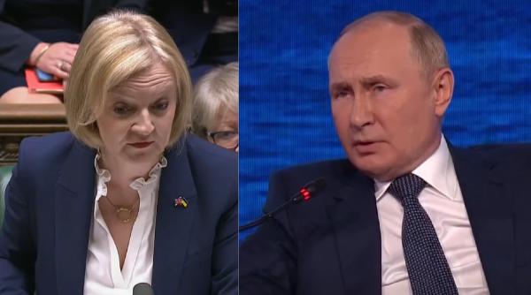 Dictatorul Putin condamnă alegerea "nedemocratică" a lui Liz Truss ca nou premier