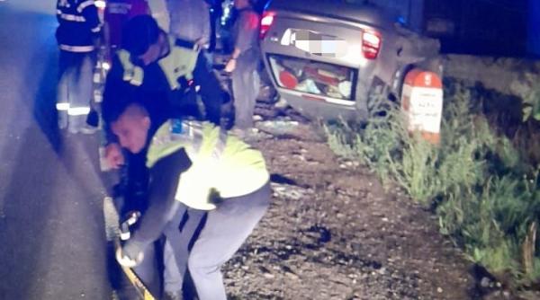 Două persoane, rănite în urma unui accident rutier produs de o femeie venită din Italia