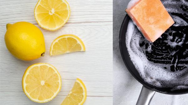 Aveți tigăi arse? Cu două lămâi le faceți să arate ca noi! Trucul suprem pentru oalele tale