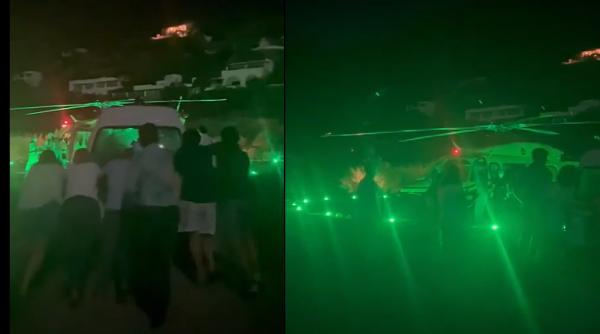 Italia. Rudele unei paciente, obligate să împingă ambulanța electrică venită la solicitare și rămasă fără energie, pe insula VIP-urilor