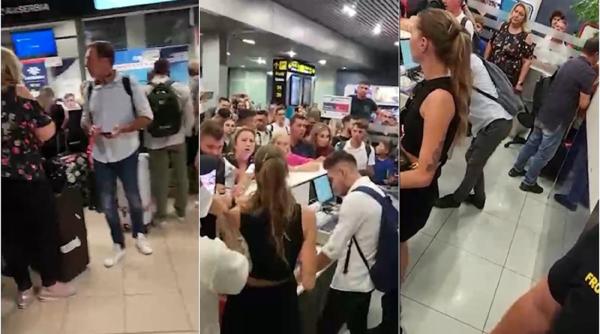 Scandal uriaș pe Aeroportul Otopeni, după ce mai multe zboruri spre Italia au fost anulate: Polițiștii de frontieră i-au evacuat pe români