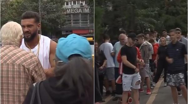 Dorian Popa dă șaorma gratis. Coadă uriașă pentru „Hâtz”