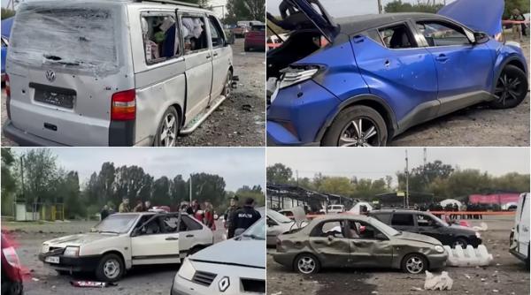 Rușii au bombardat civilii care fugeau din Zaporojie: Cel puțin 25 de oameni și-au pierdut viața