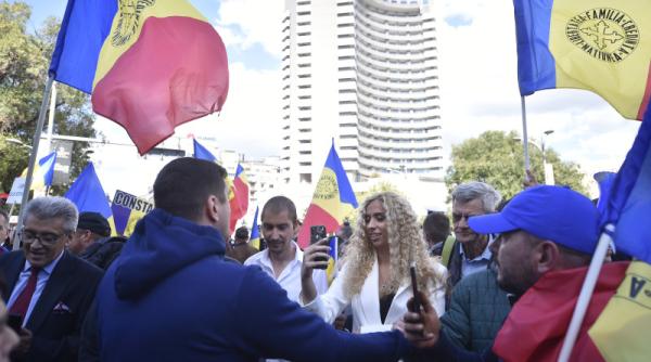 Bilanțul protestului organizat de AUR: amenzi de 32.000 de lei, un dosar penal și certuri între participanți