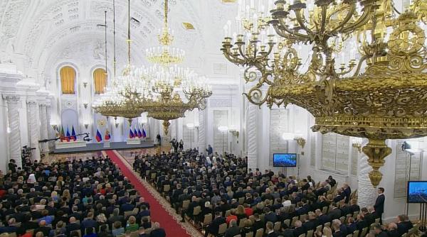 Parlamentul rus ar putea ratifica, luni, anexarea celor patru regiuni ucrainene