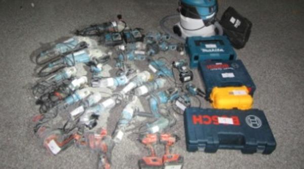 Germania. Român prins de polițiști cu 30 de scule furate de pe șantier: "Le-am luat de la un tărg de vechituri"