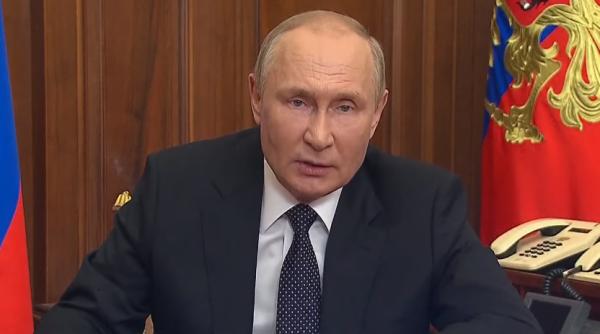 Vladimir Putin, prima reacție după explozia de pe podul din Crimeea: „Un act de terorism”