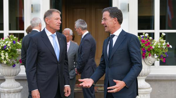 Ce vrea Olanda de la România pentru "Schengen"? Premierul Rutte, vizită cu Iohannis și Ciucă la Cincu 