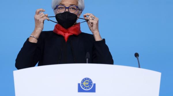 Banca Centrală Europeană anunță recesiune în zona euro, în 2023 