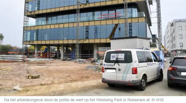 Un muncitor român a căzut în puțul liftului, în Belgia. Electricianul a fost dus la spital în stare gravă, dar nu a mai putut fi salvat