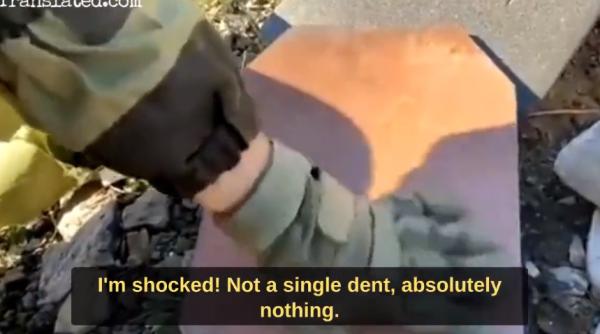 Rușii sunt șocați de vestele antiglonț pe care le poartă ucrainenii. Trag degeaba cu un Kalașnikov: "E impenetrabilă, nu înțeleg!" - VIDEO