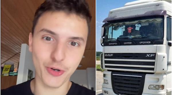 Ce salariu are un șofer român de TIR în Germania. Cosmin a dezvăluit pe Tik Tok cât câștigă pe lună și a devenit viral
