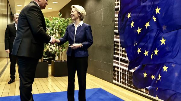 Întâlnire Ciucă - Ursula von der Leyen, la Bruxelles. Primele concluzii 