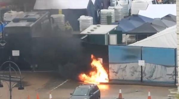 Marea Britanie: Un bărbat s-a sinucis, după ce a atacat un centru al poliţiei de frontieră la Dover