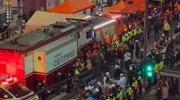 Zi de doliu național în Coreea de Sud: cel puţin 149 de morţi în urma busculadei  de Halloween 