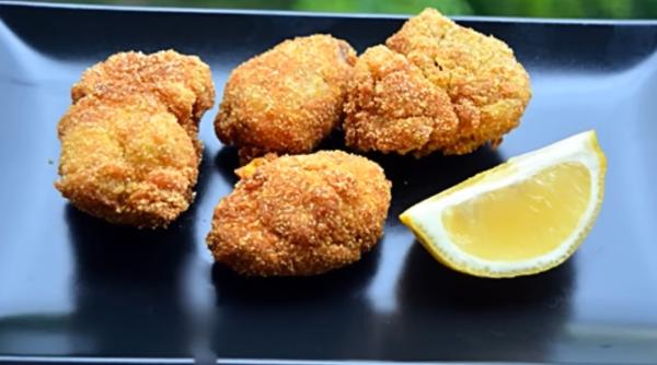 Creier prăjit de porc, simplu, rapid și foarte gustos - Rețeta pas cu pas