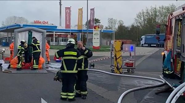 Germania. Camion românesc, pericol public lângă Koln; oameni evacuați și autostradă închisă total: "Se simțea clar mirosul substanței periculoase“