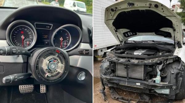 Italia. Un român și-a găsit Mercedesul dezmembrat în parcare. Hoții i-au furat piese de peste 14.000 de euro