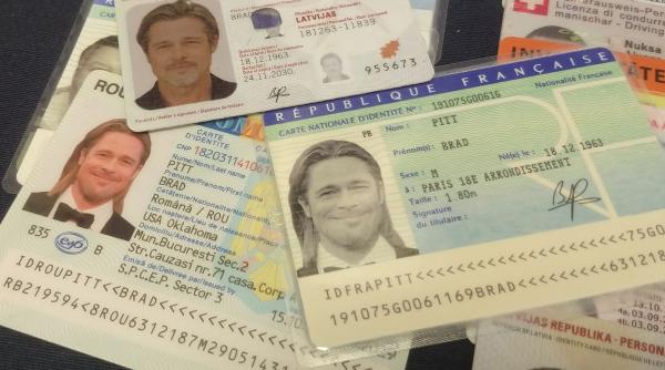 Brad Pitt are buletin românesc. Ce au găsit polițiștii spanioli acasă la cel mai mare falsificator din Europa, dincolo de orice imaginație